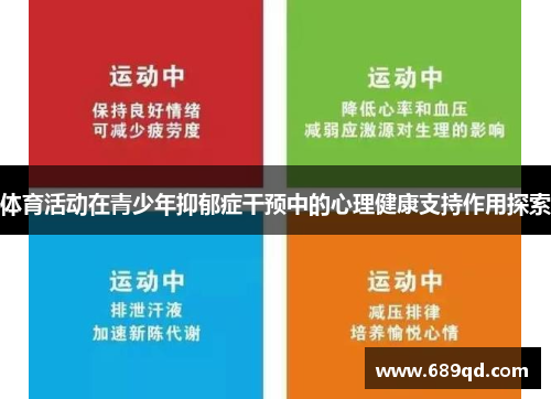 体育活动在青少年抑郁症干预中的心理健康支持作用探索